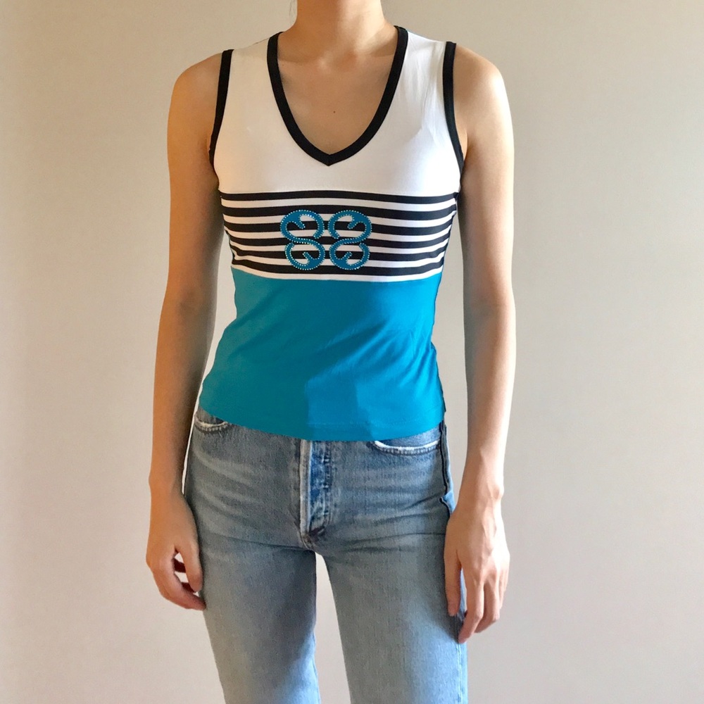 Y2K Escada logo tank - Picture 2 of 7